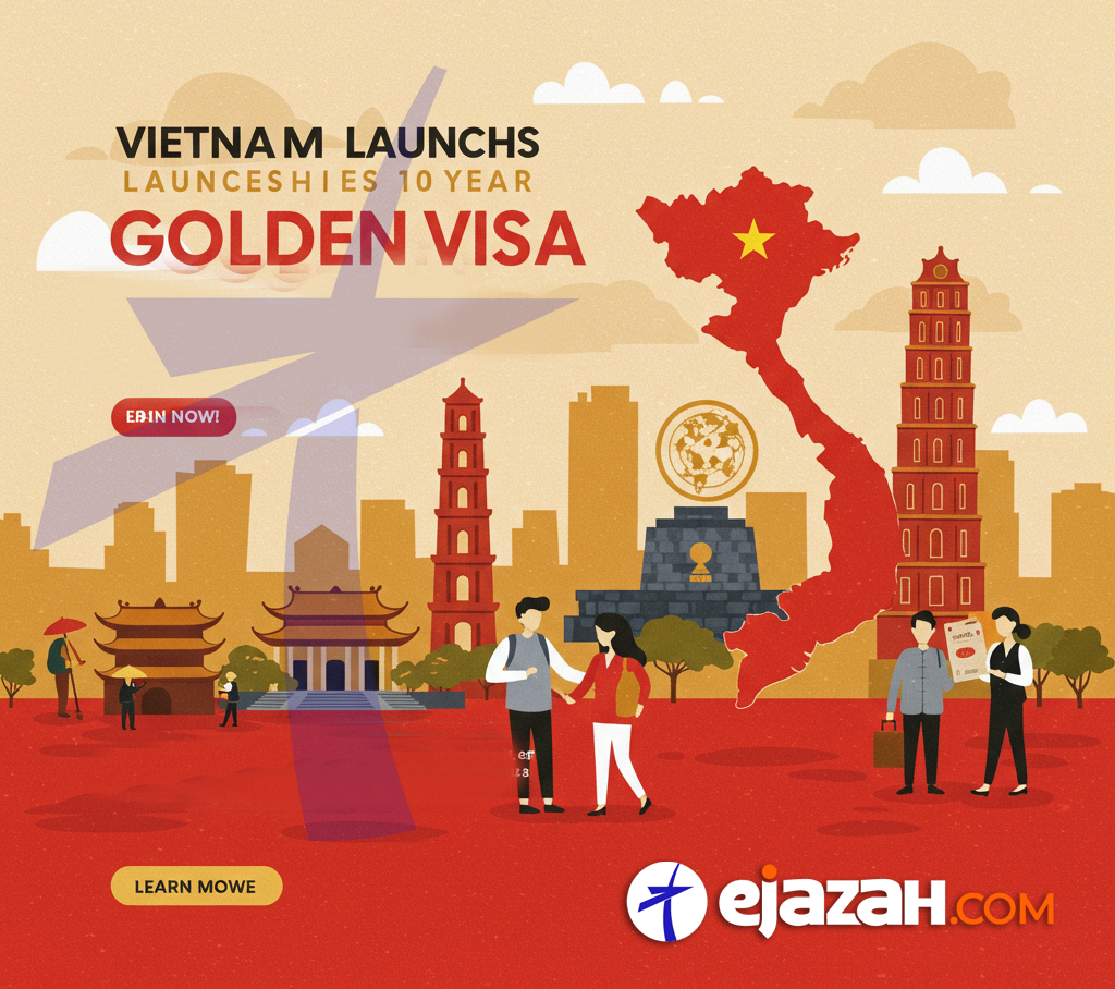 Vietnam Launches 10-Year Golden Visa to Attract Tourists and Investors